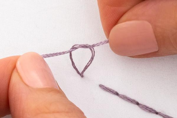 how to tie off a thread