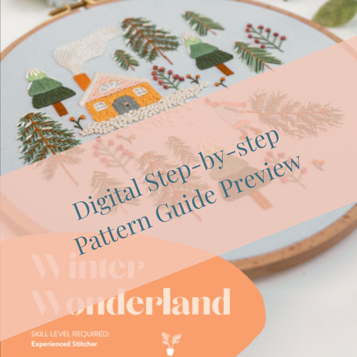 Winter Wonderland Embroidery Kit