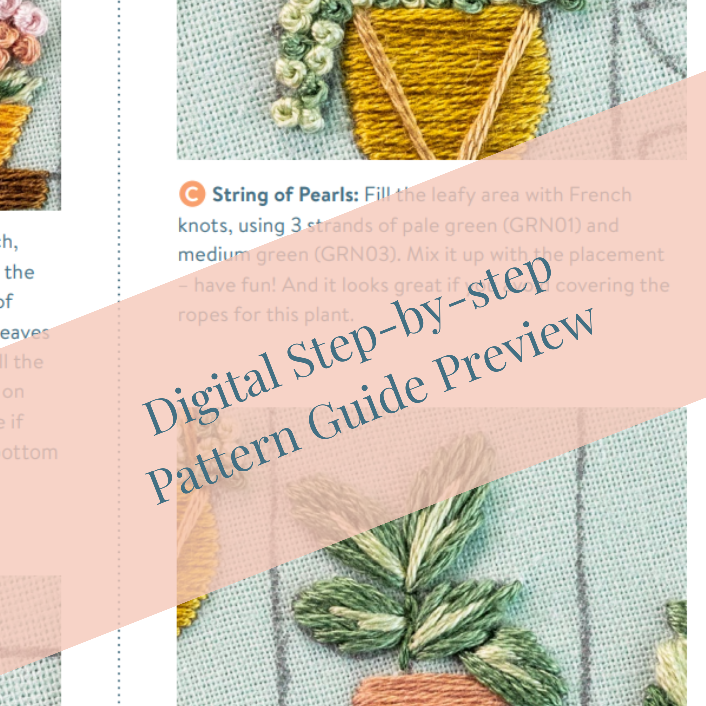 The Glasshouse Embroidery Kit