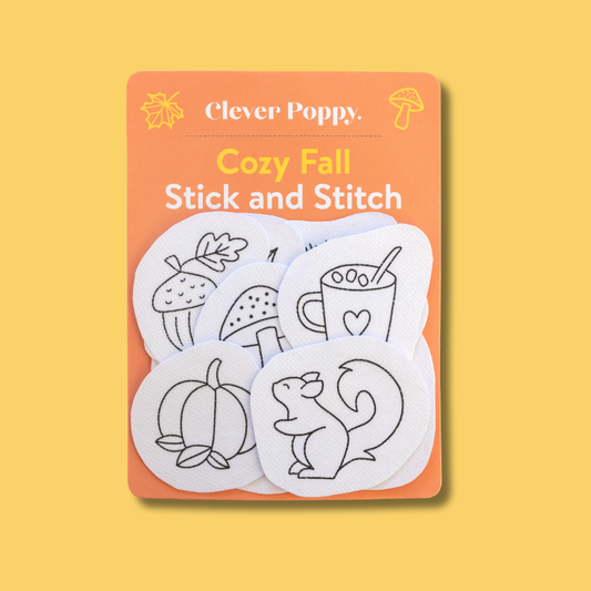 Cozy Fall Wash Away Stickers Pack