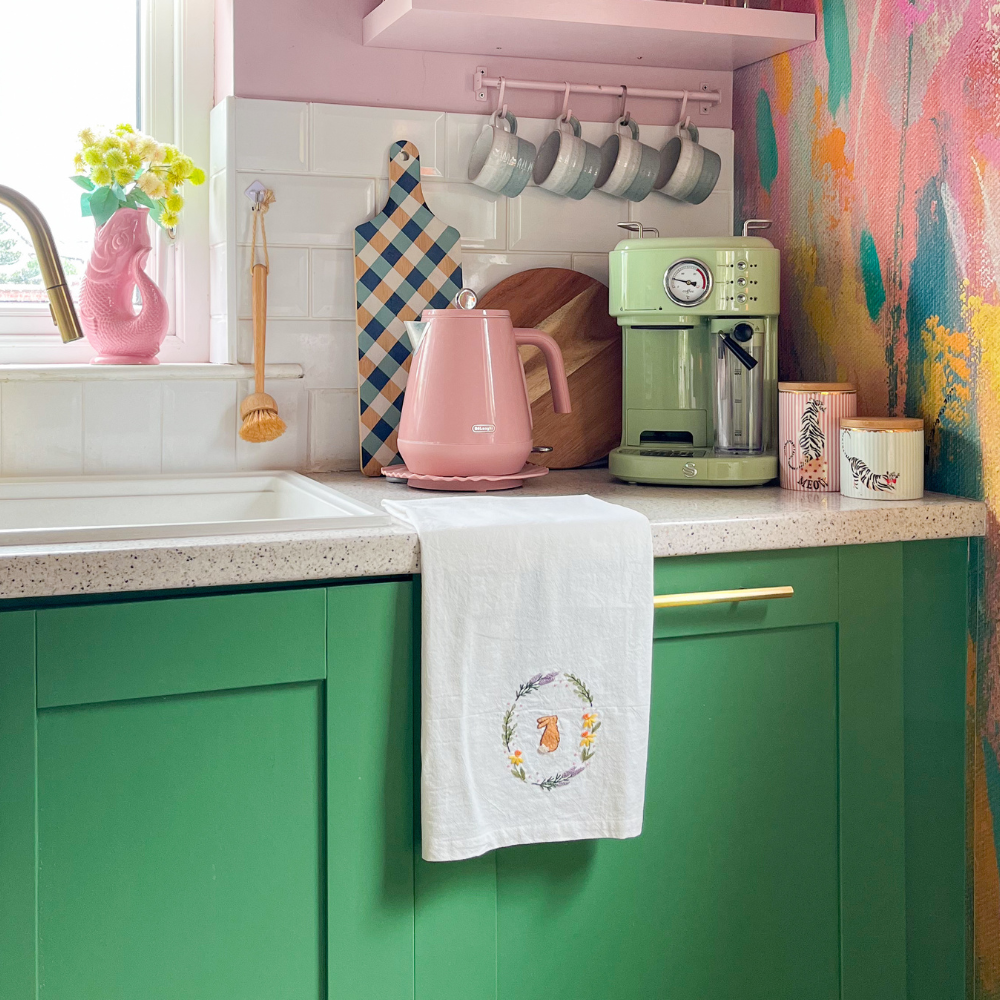 Spring Rabbit Kitchen Towel Beginner Kit