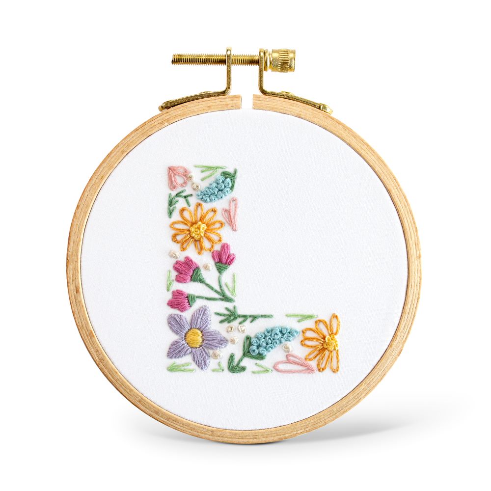 Floral Alphabet Letters