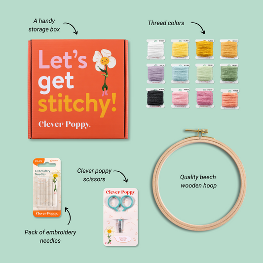Stick and Stitch Supplies Pack