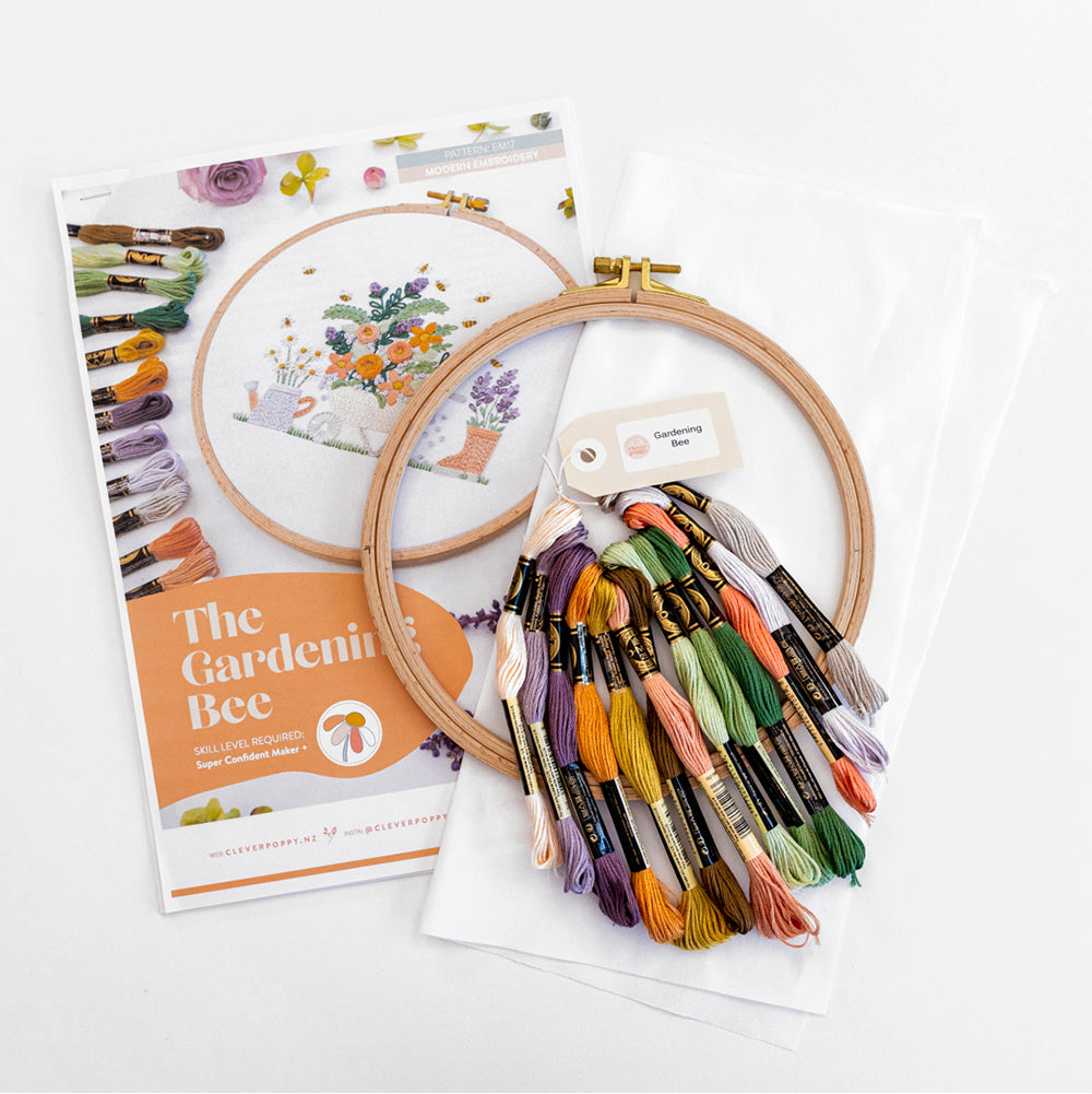 The Gardening Bee Pattern Kit