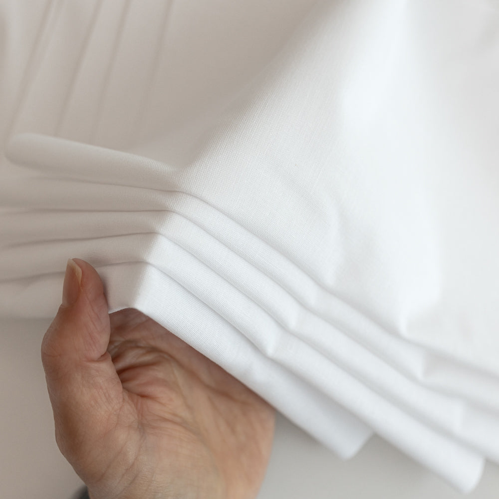 5 Piece White Cotton Pack