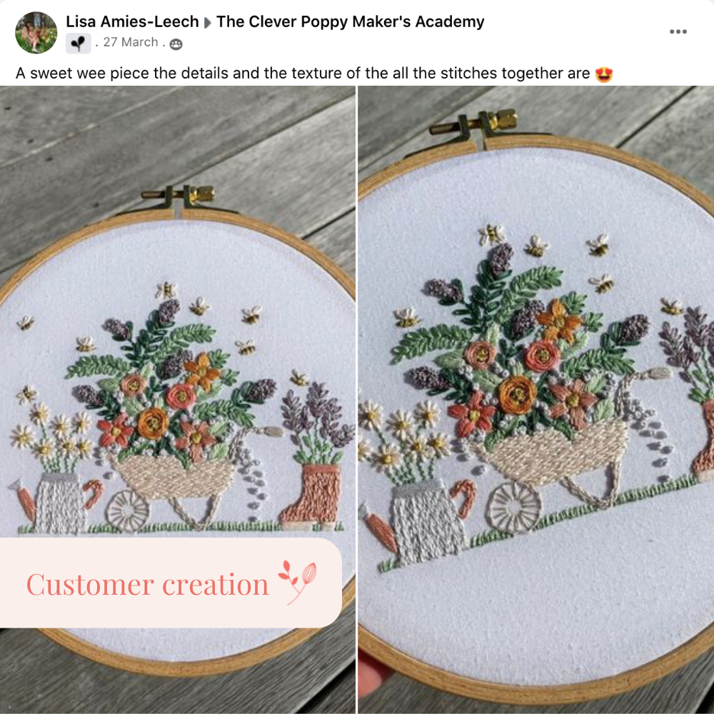 The Gardening Bee Pattern Kit