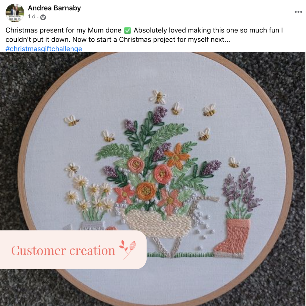The Gardening Bee Pattern Kit