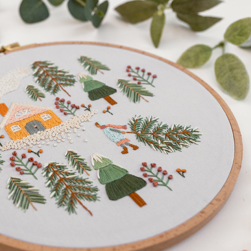 Winter Wonderland Embroidery Kit