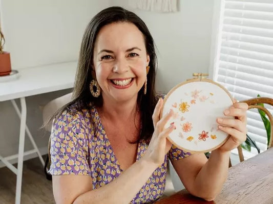 Learn Modern Embroidery for Beginners with this FREE Pattern