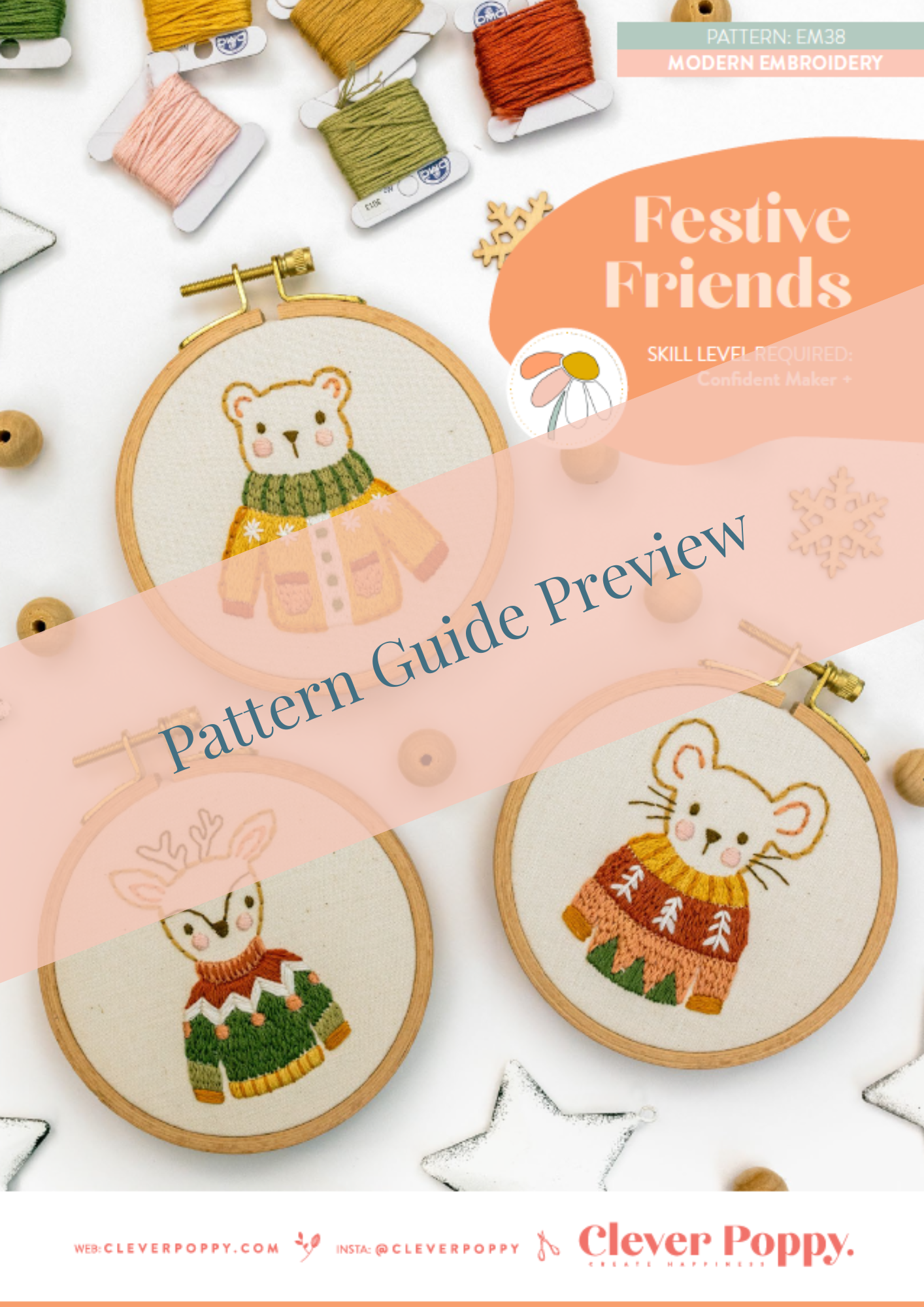 Festive Friends Pattern Kit