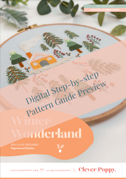 Winter Wonderland Embroidery Kit