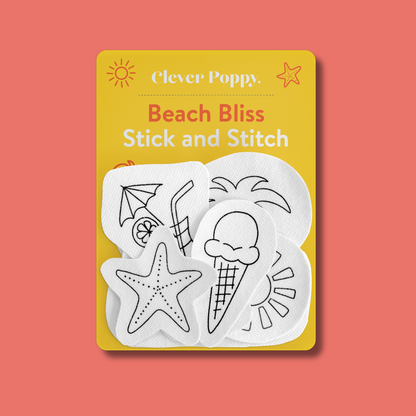 Beach Bliss Stick and Stitch Pack