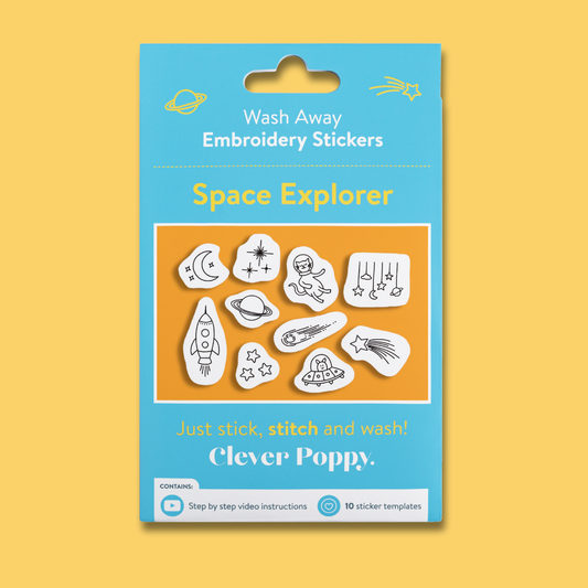Sticker Pack Explorer Wash Away Stickers Pack – Clever Poppy