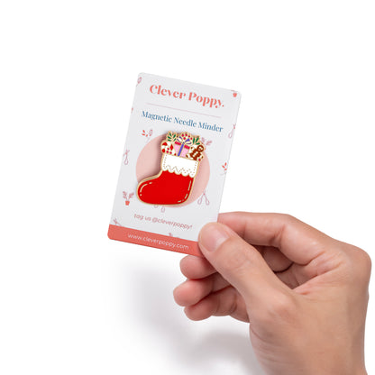 Christmas Stocking Needle Minder