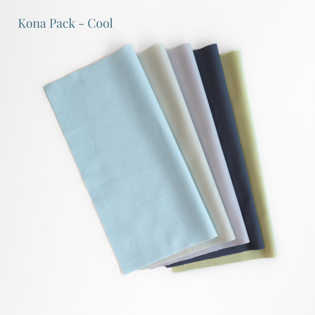 Kona Cotton embroidery Packs
