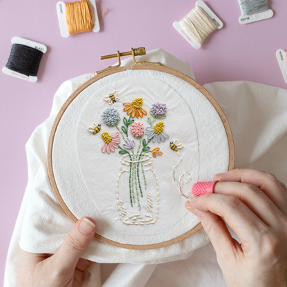 Bee Happy Kitchen Towel Beginner Kit