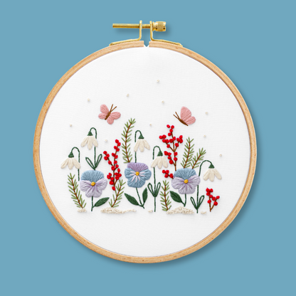 Winter Floral Row Beginner Kit