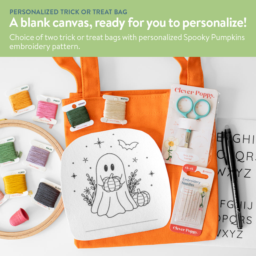 Personalized Trick-or-treat Bag Beginner Kit
