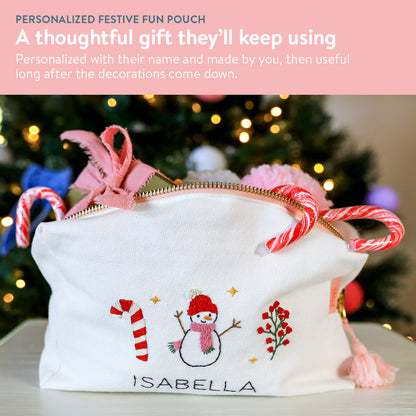 Personalized Festive Fun Pouch Beginner Kit