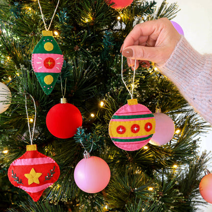 Festive Felt Ornaments Beginner Kit