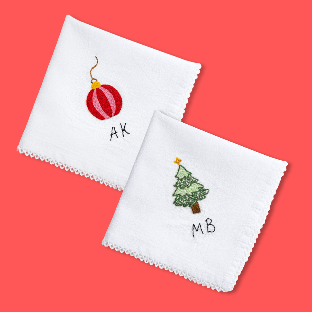 Personalized Festive Fun Handkerchiefs Beginner Kit