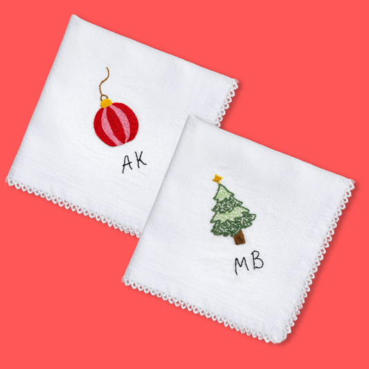 Personalized Festive Fun Handkerchiefs Beginner Kit