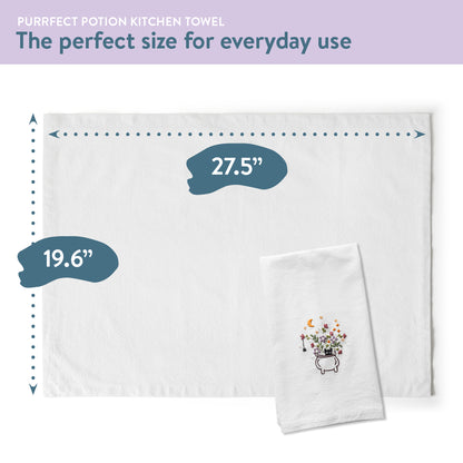Purrfect Potion Kitchen Towel Beginner Kit