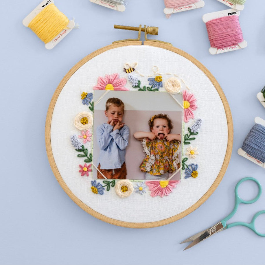 Floral Frame Beginner Kit | Clever Poppy