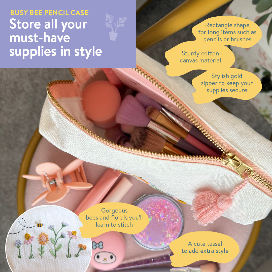 Busy Bee Pencil Case Kit
