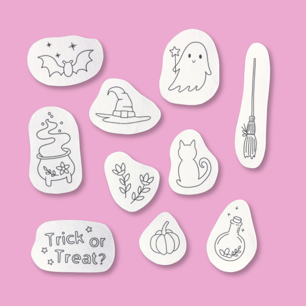 Halloween Magic Wash Away Stickers Pack