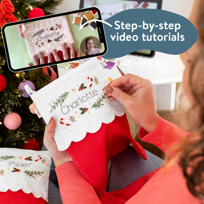 Personalized Christmas Stocking Beginner Kit