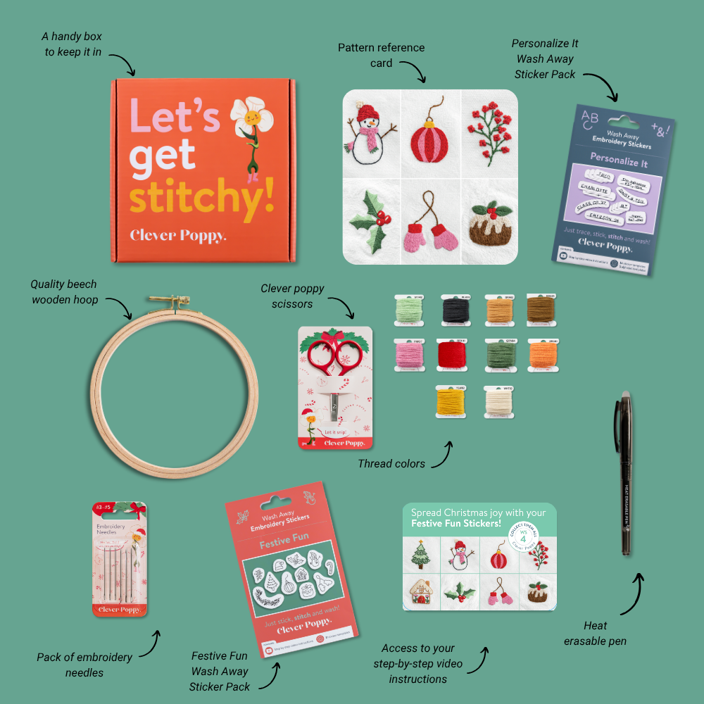 Festive Fun Wash Away Supplies Pack