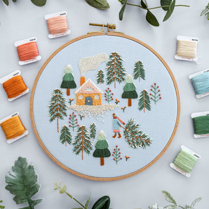 Winter Wonderland Embroidery Kit