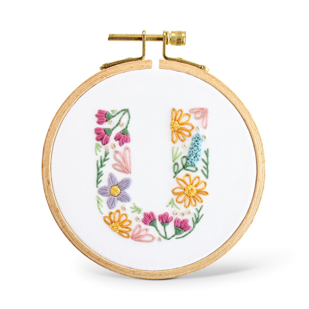 Floral Alphabet Letters