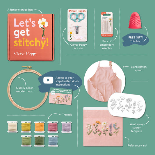 Wildflower Apron Beginner Kit