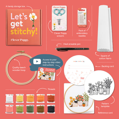 Purrfect Pot Plants Beginner Kit