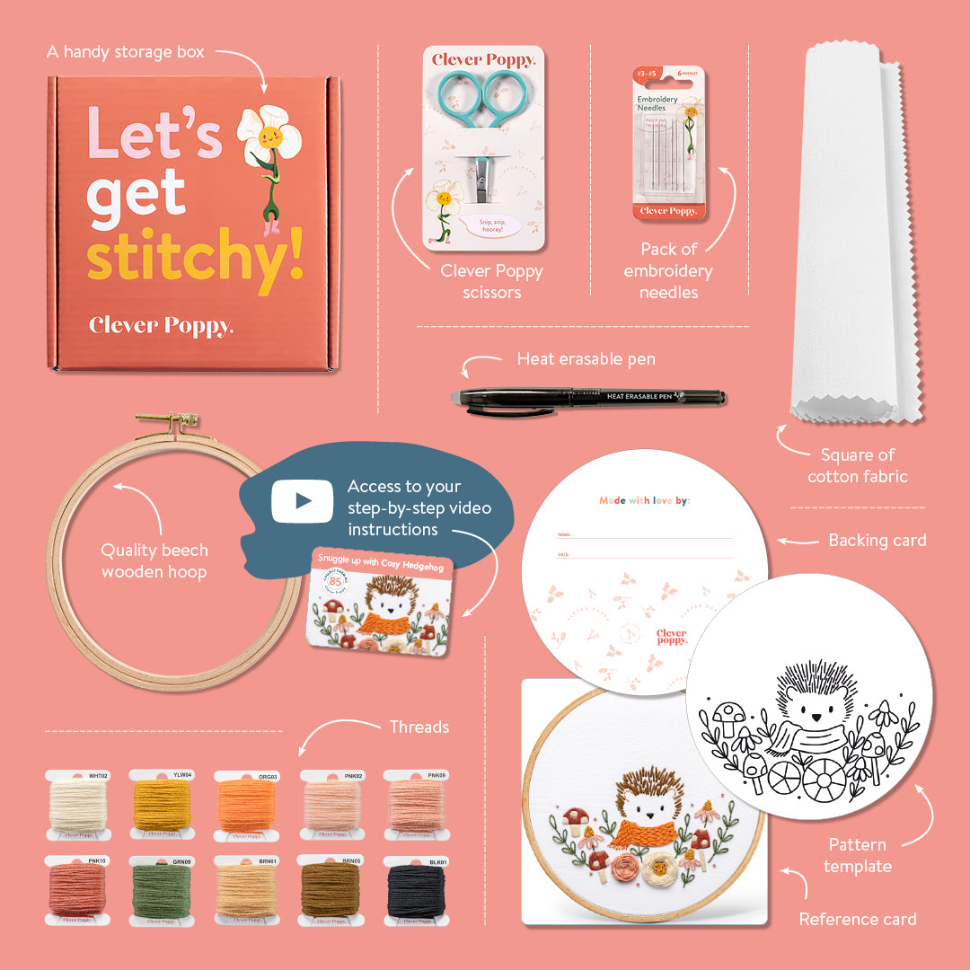 Cozy Hedgehog Beginner Kit