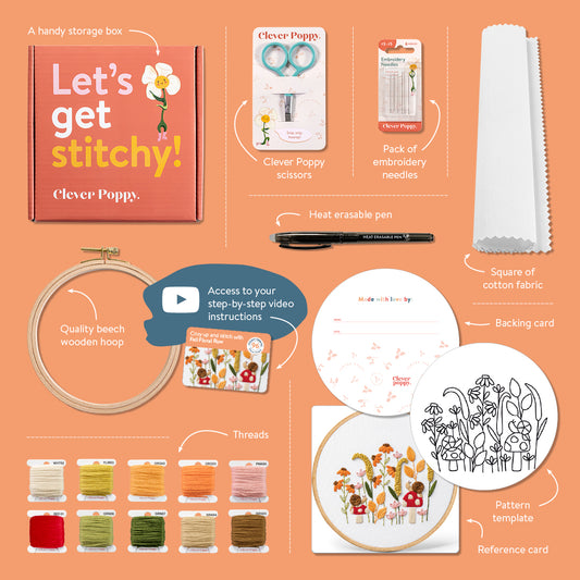 Fall Floral Row Beginner Kit