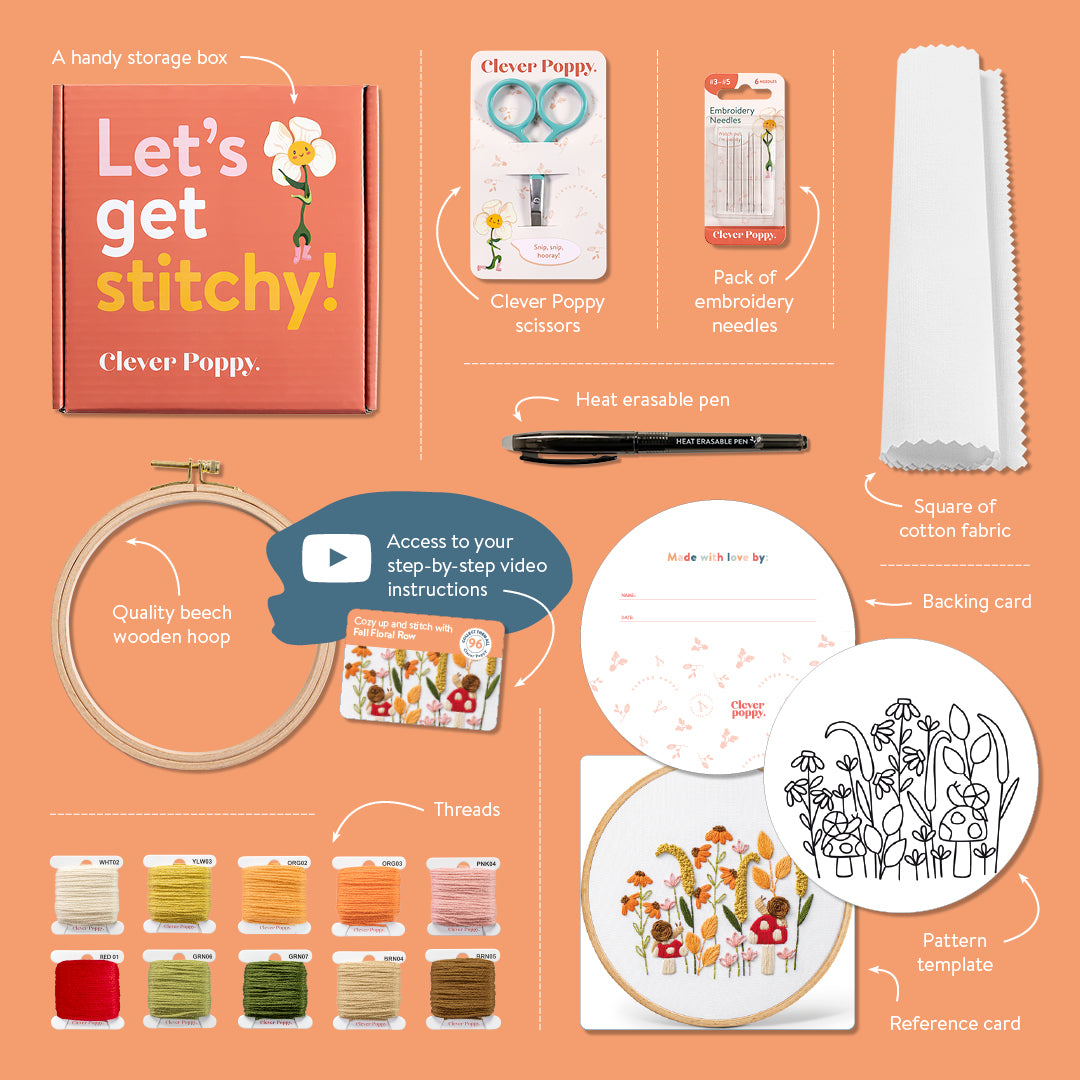 Fall Floral Row Beginner Kit
