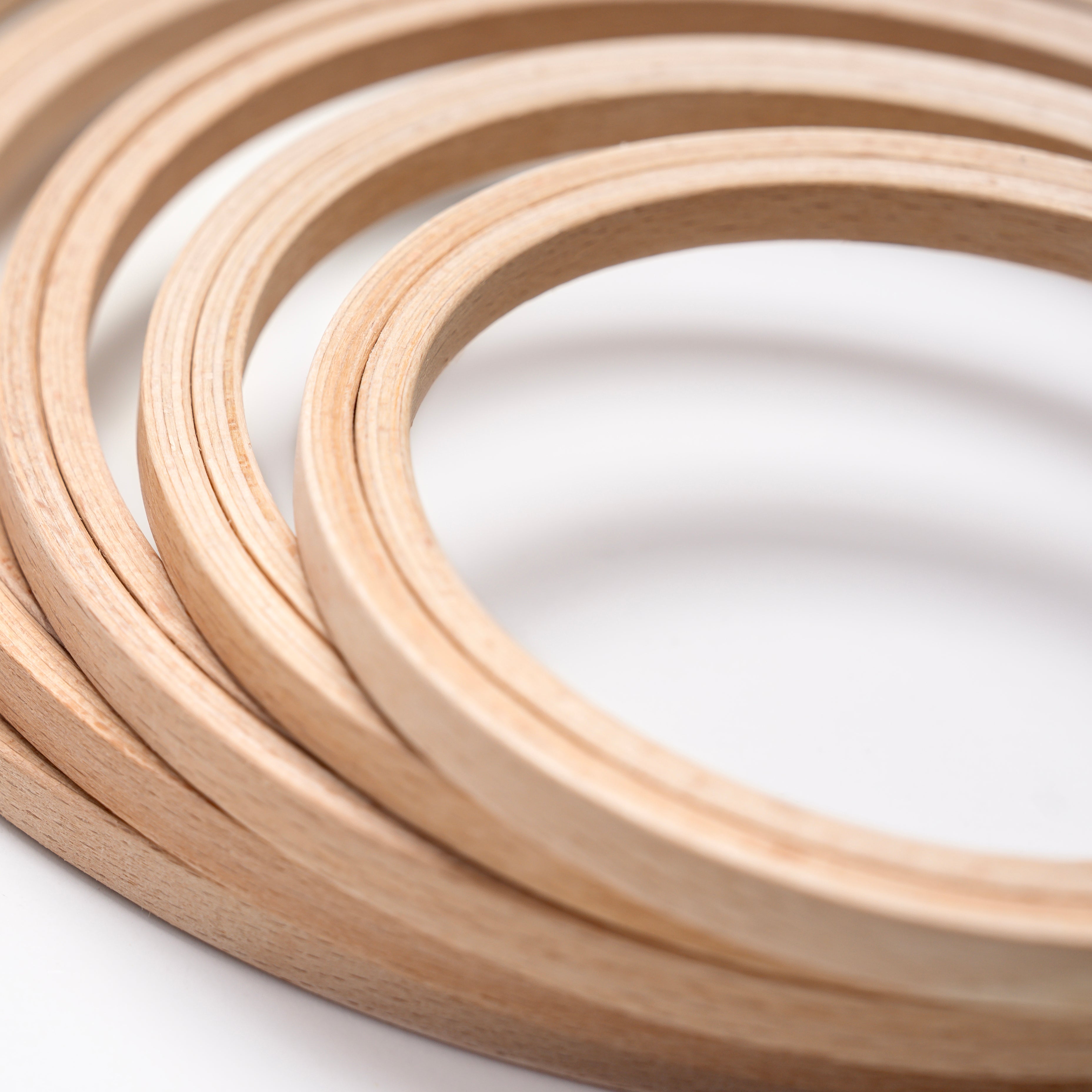 Wooden Embroidery Hoops | Wooden Display Hoops | Clever Poppy