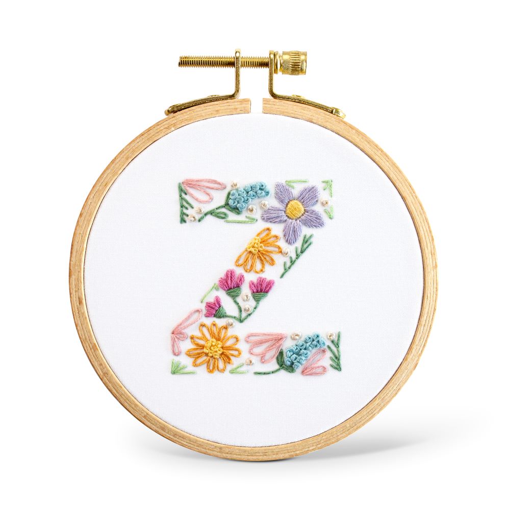 Floral Alphabet Letters