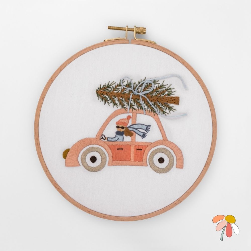 Zooming Home for Christmas Pattern Kit