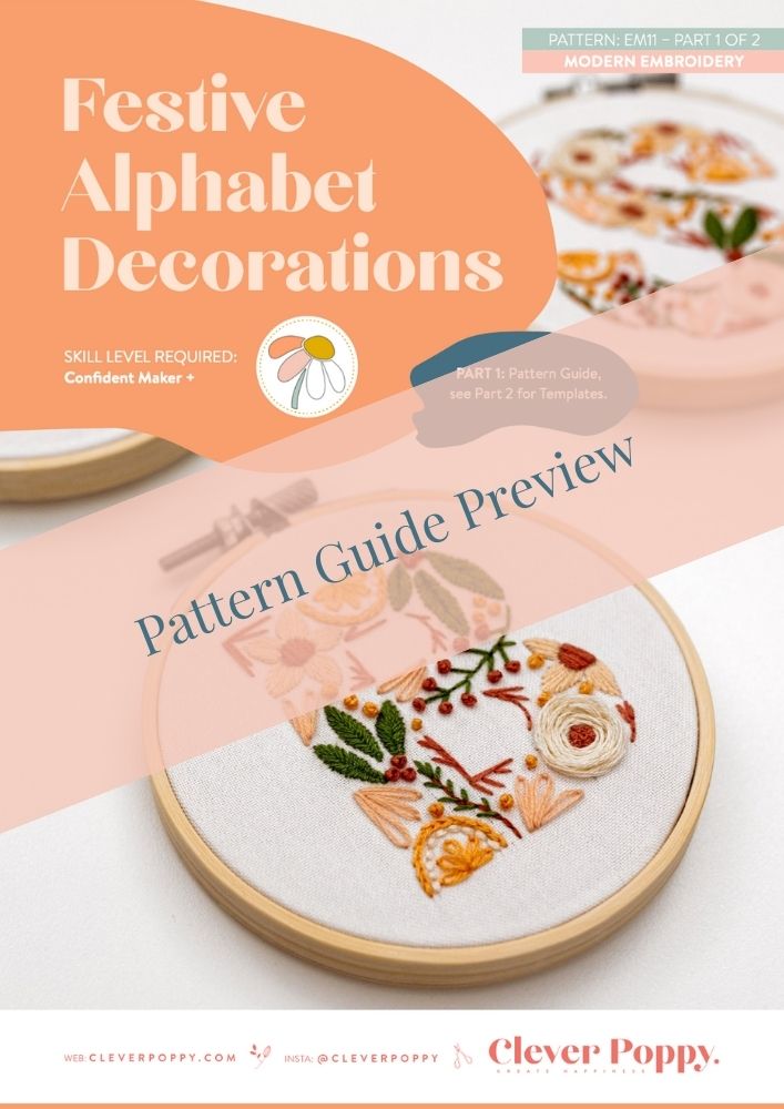 The Festive Alphabet Pattern Kit