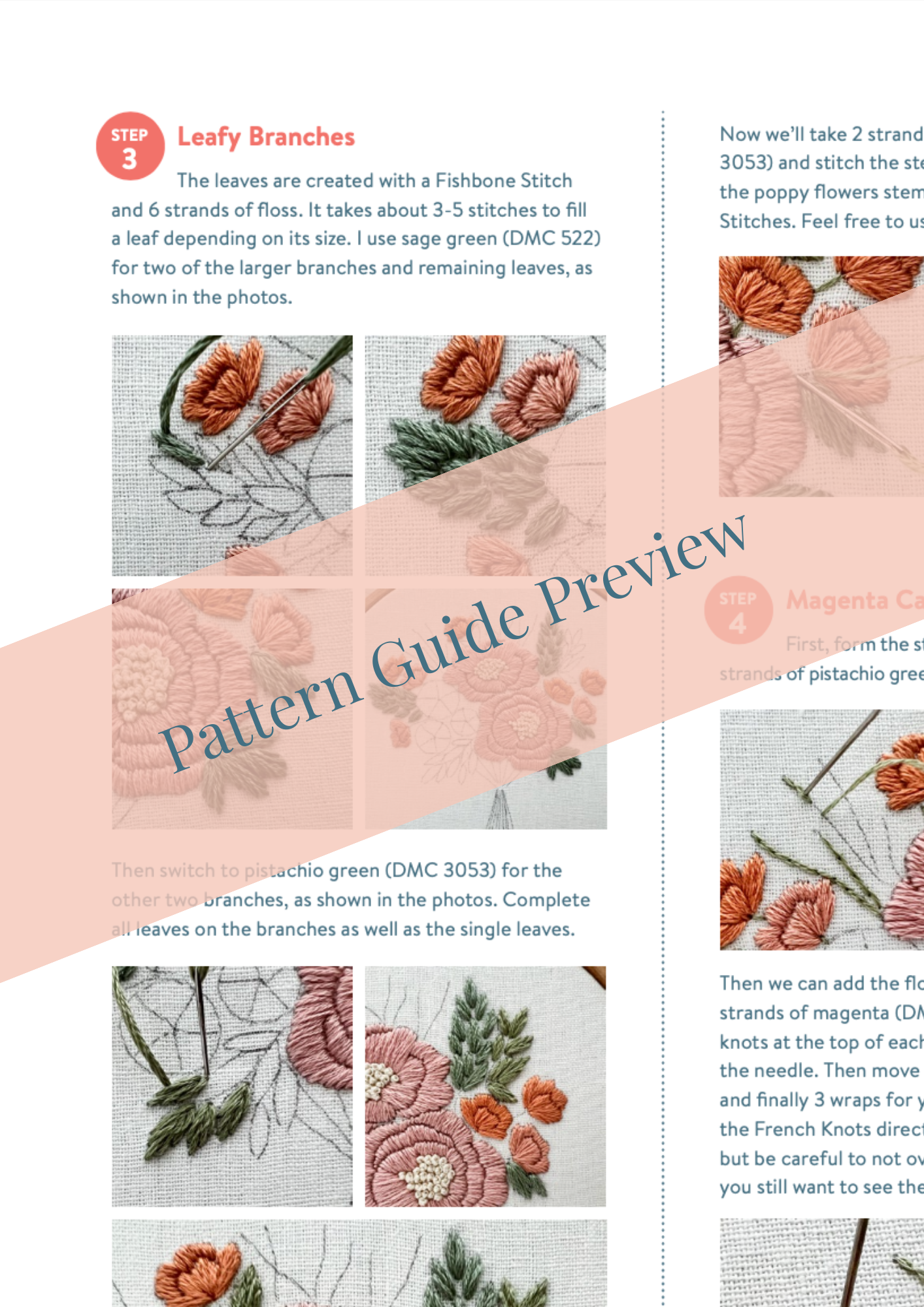 Sweet Bouquet Pattern Kit