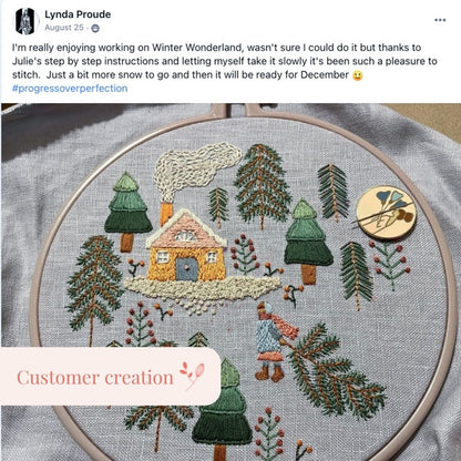Winter Wonderland Stick and Stitch Embroidery Patterns – ohsewbootiful